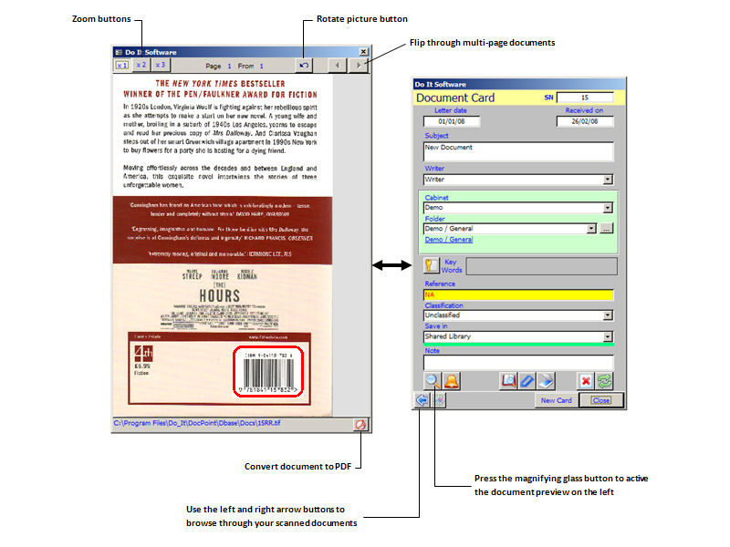 Windows 7 ScanPoint - Archive Management Software 4.00.xx full